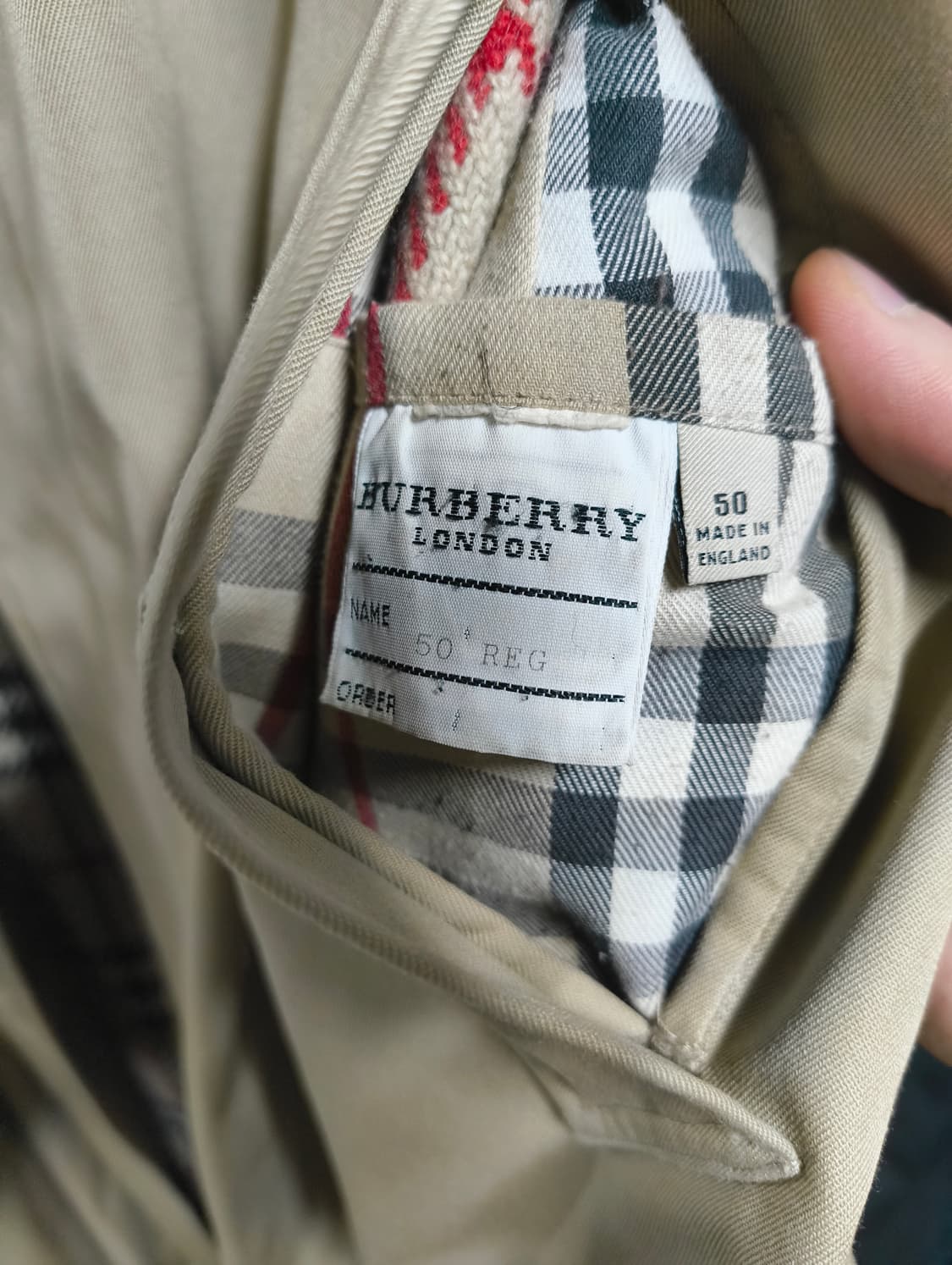 버버리 트렌치코트 50R 상품이미지6