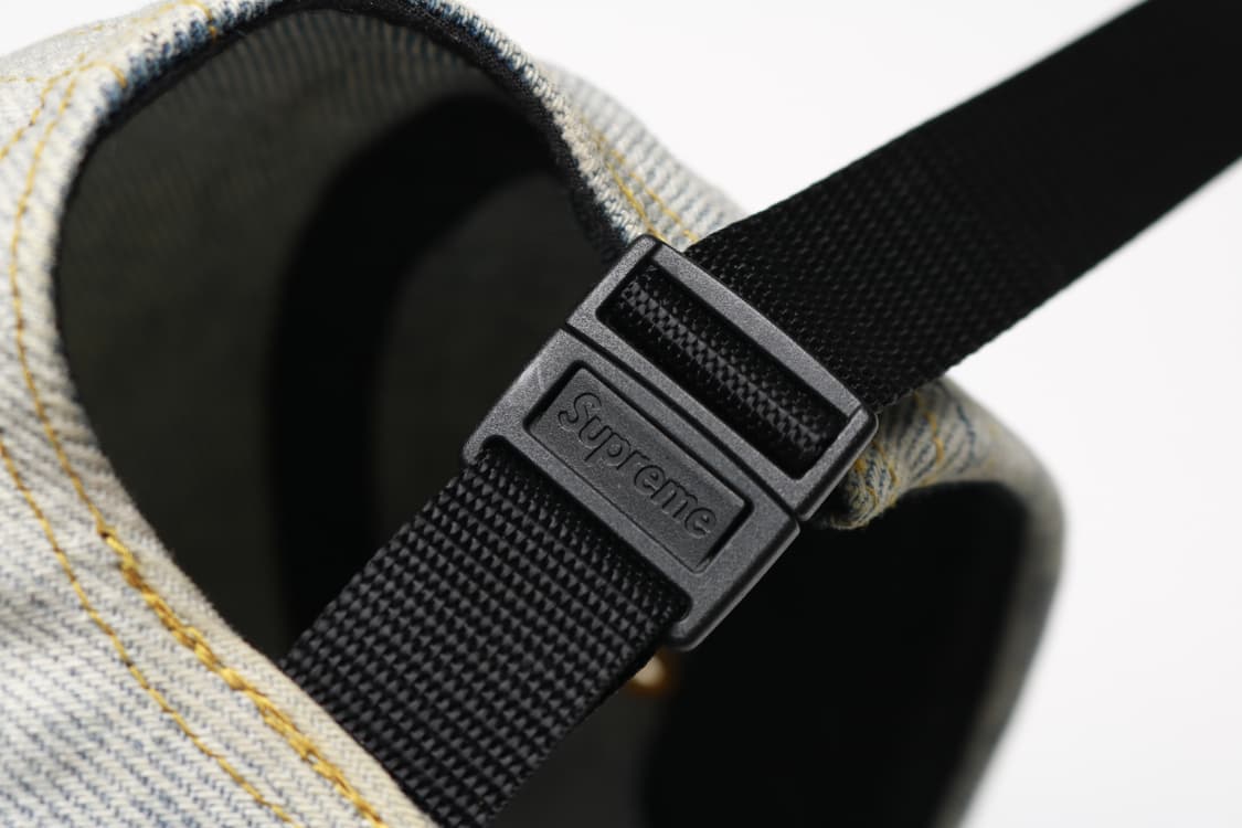 23ss 슈프림 더티 인디고 데님 캠프캡 모자 상품이미지5