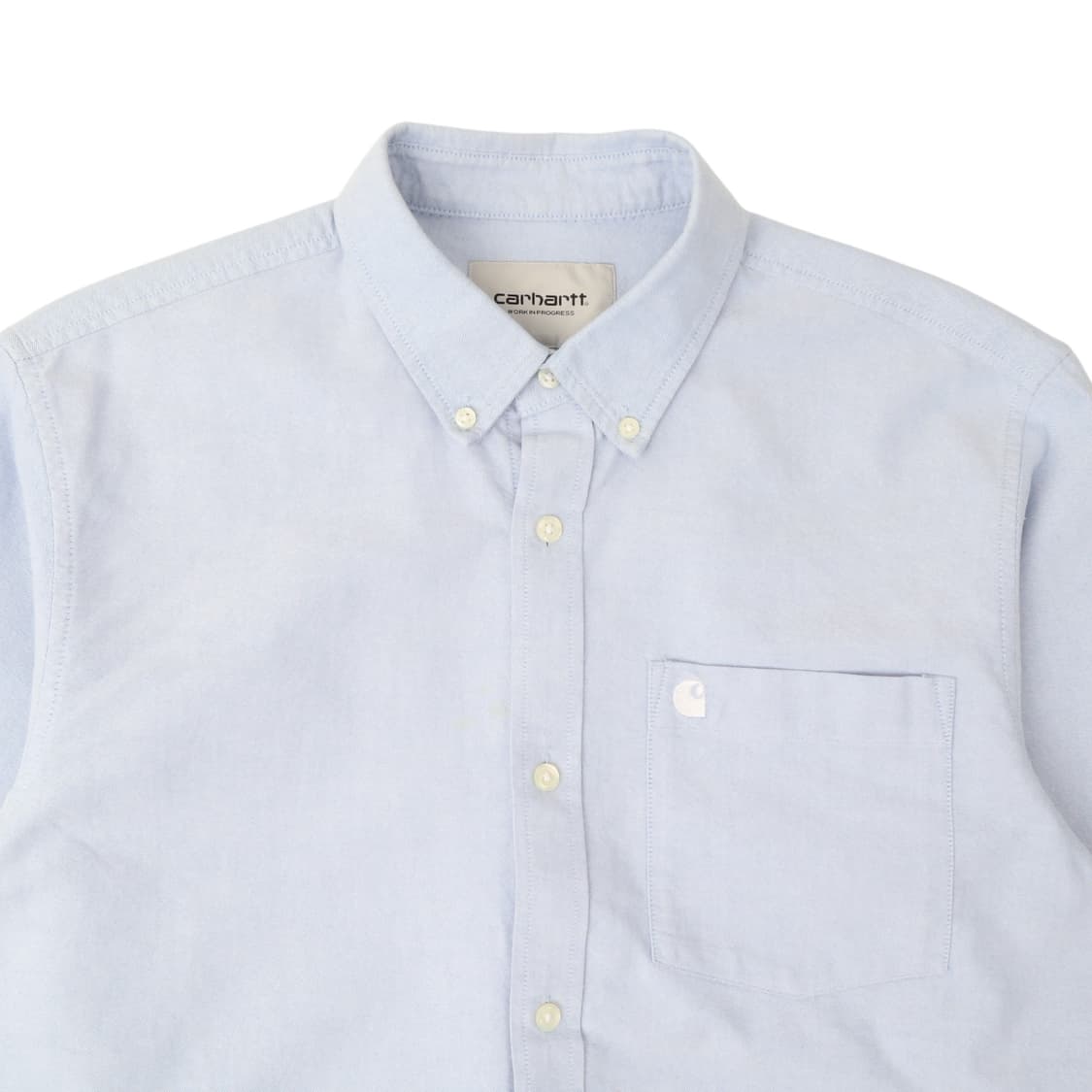 칼하트 윕 LS C 로고 옥스포드 셔츠 상품이미지2