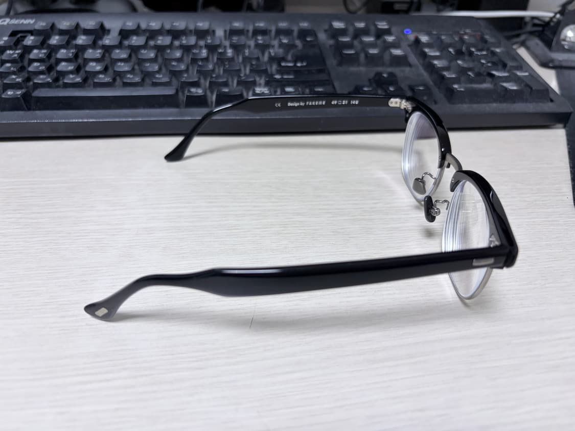 페이크미 그레이 하금테 블랙실버 상품이미지4