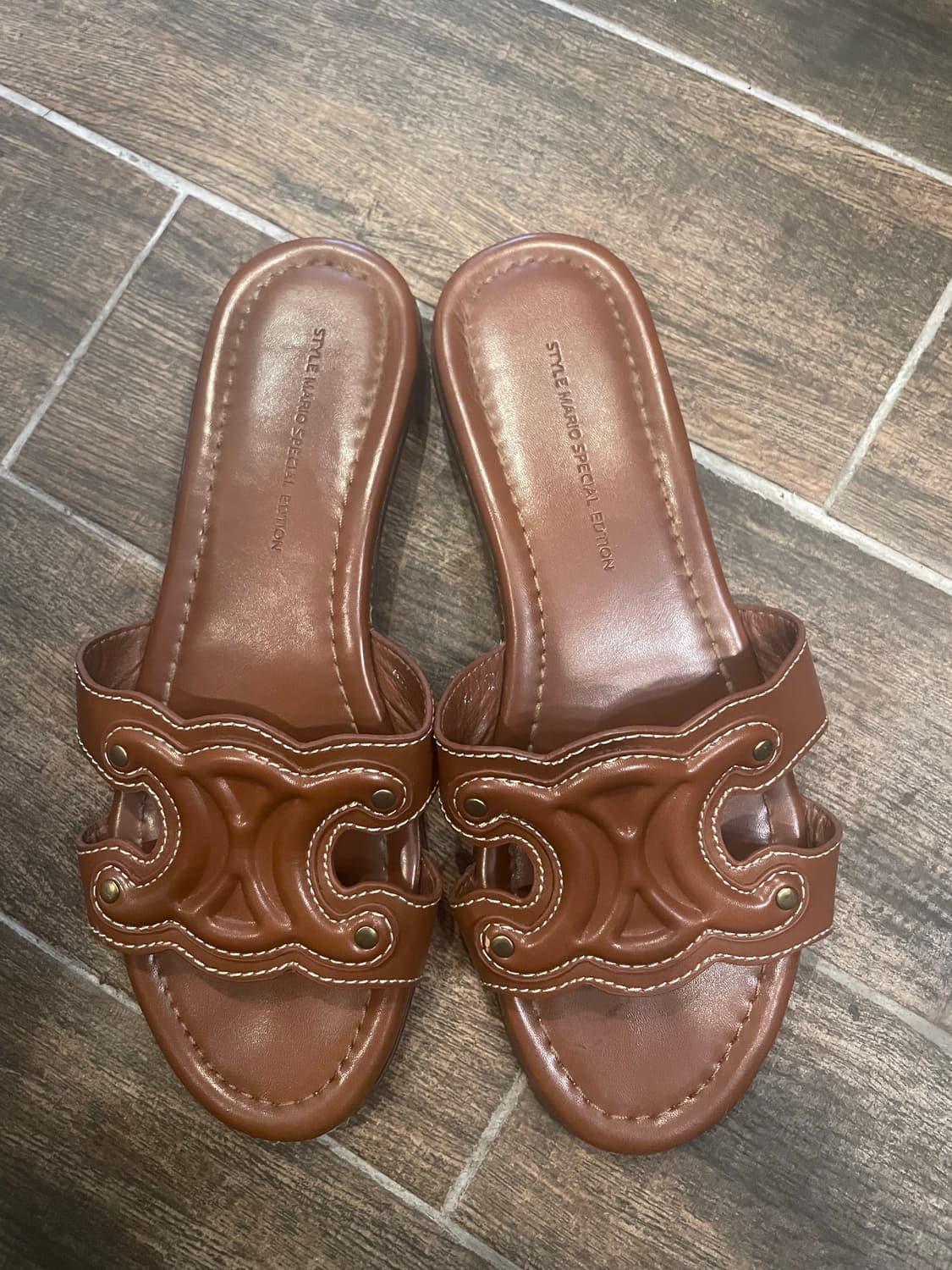 가죽슬리퍼  상품이미지1