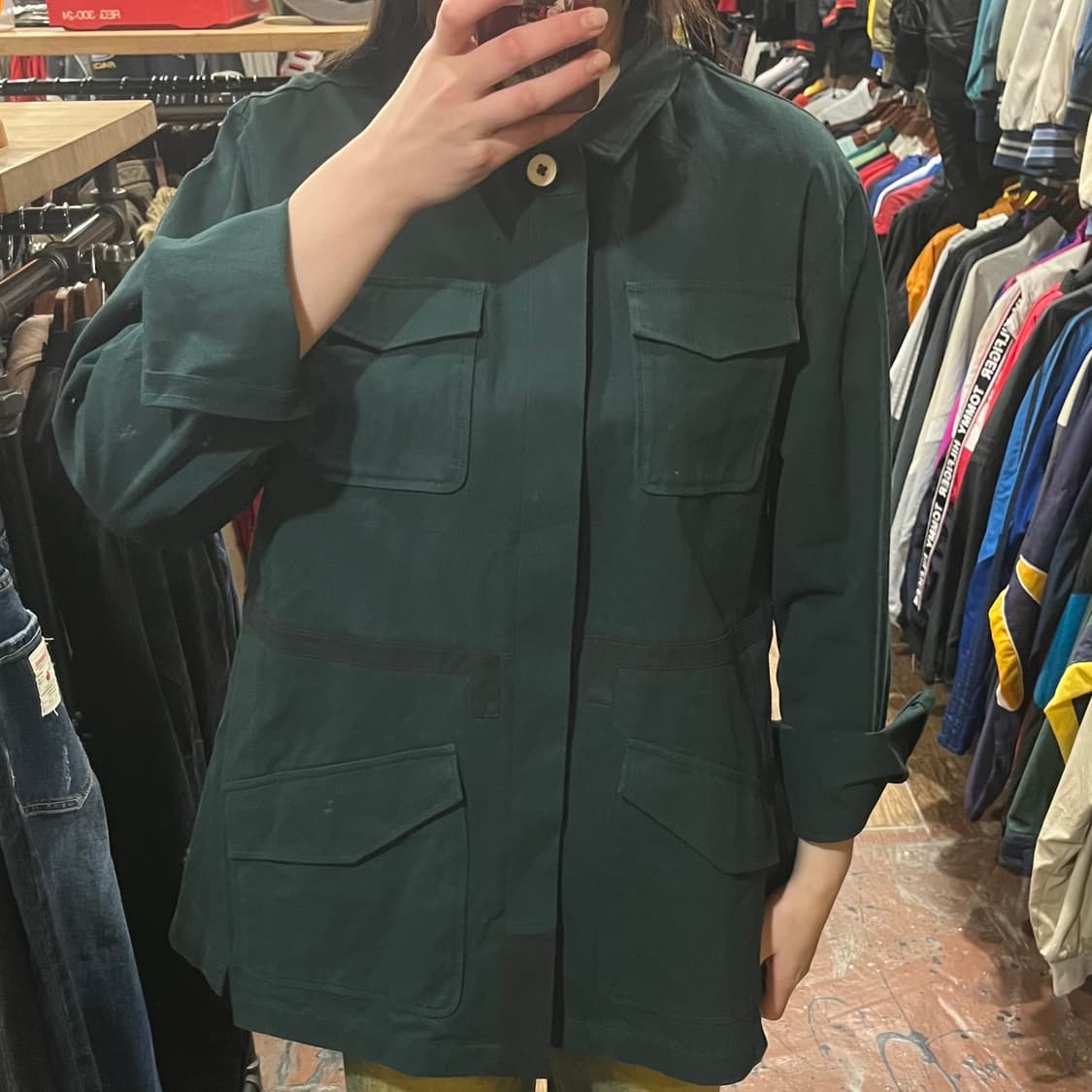 [HI] 빈티지 셔츠 청록 상품이미지2