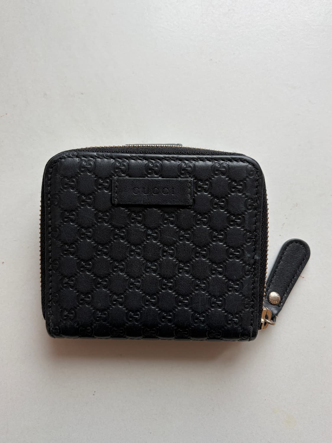 구찌 CG마이크로 블랙 시마 반지갑 상품이미지3