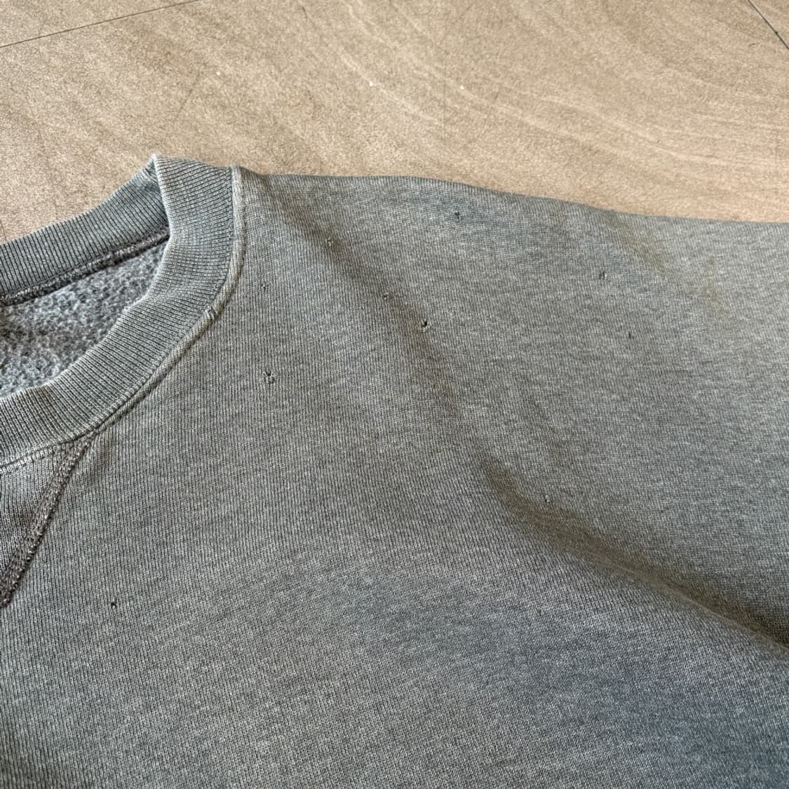 90s Russell 90년대 멕시코 생산 러셀 블랭크 그레이 스웻셔츠 상품이미지5