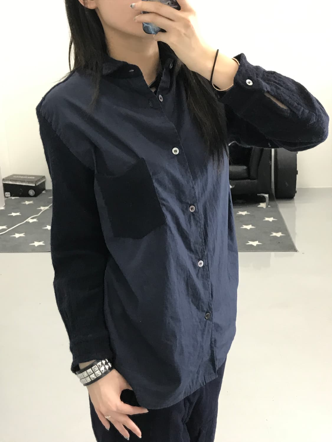 꼼데가르송 울 디테일 셔츠 상품이미지2