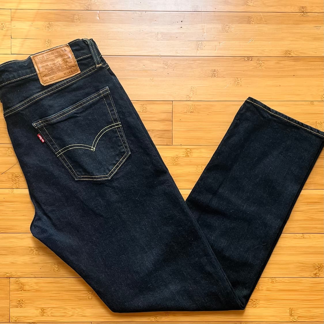 리바이스 502 빅E 데님팬츠 W34 L32 상품이미지1