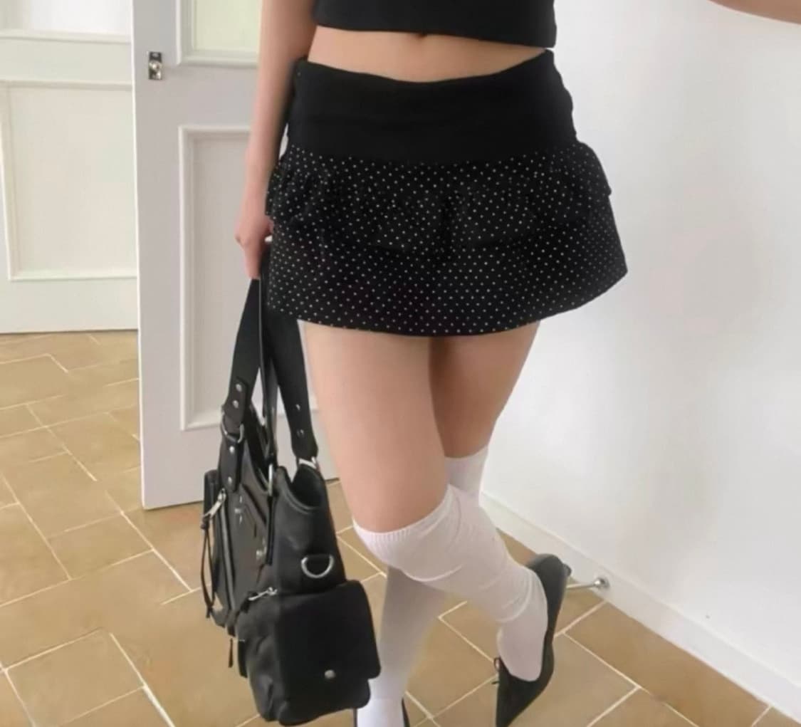 도트스커트 상품이미지1