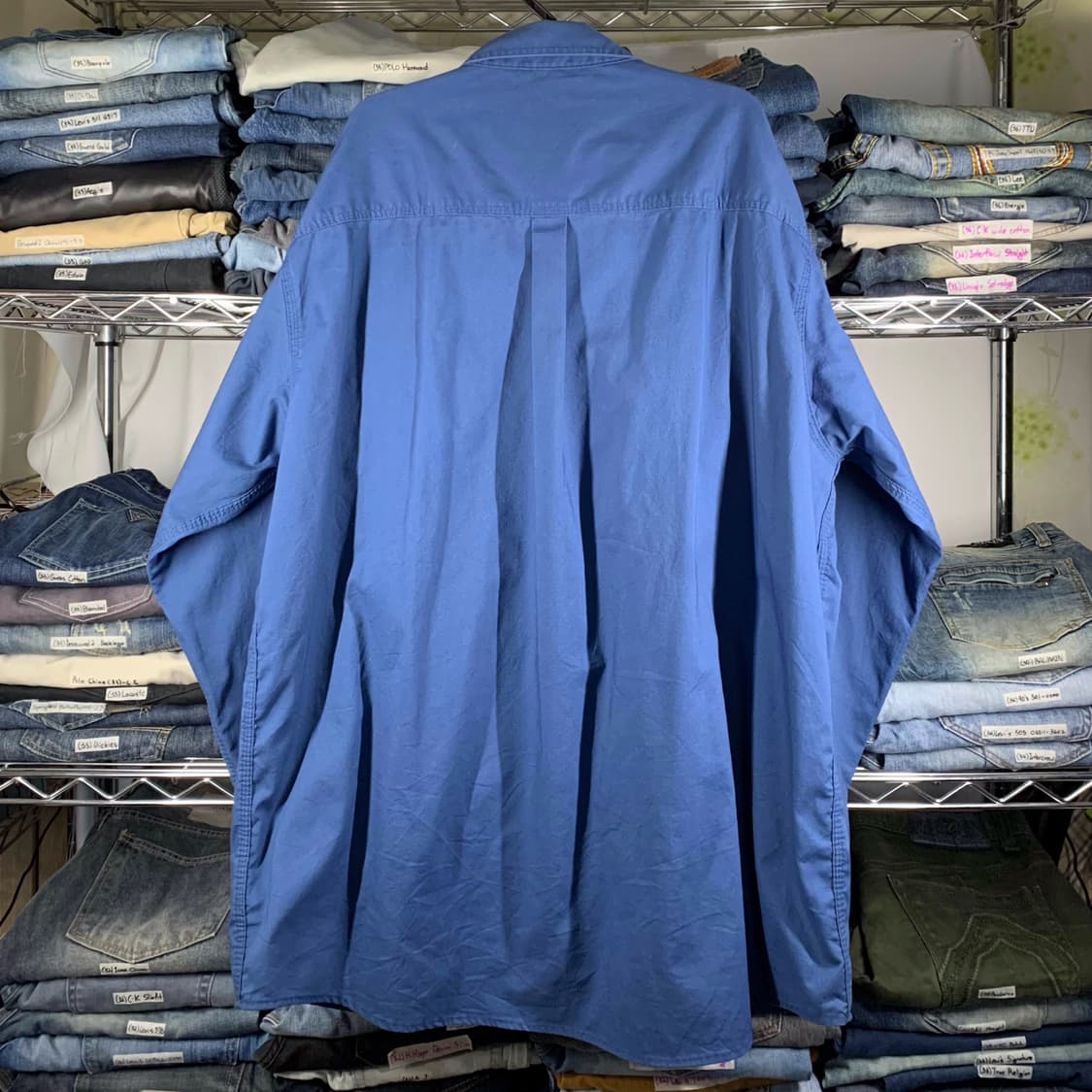 [2XL] 칼하트 워크셔츠 블루 상품이미지3