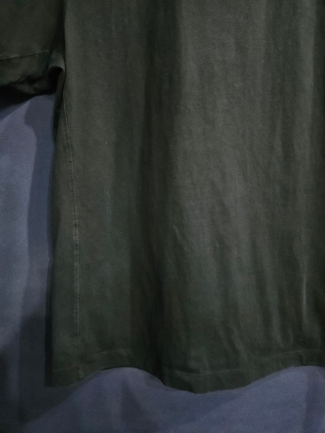 데상트 블랙 남성 105 반팔티  상품이미지6