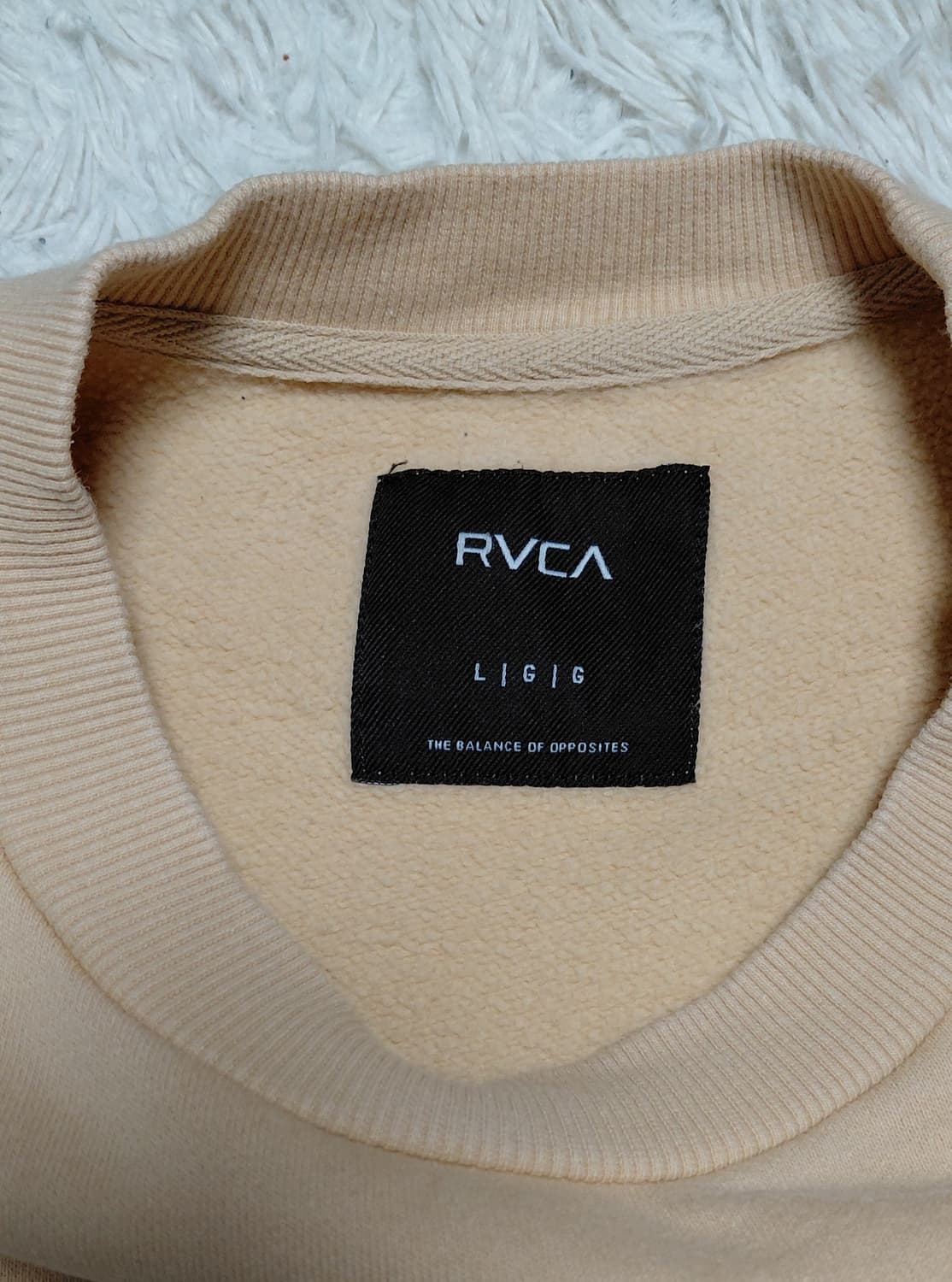 RVCA FAKE RVCA CREW 맨투맨 L 상품이미지4