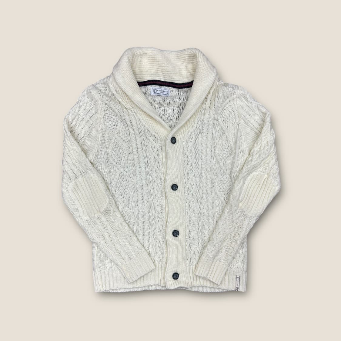 L009 차오패닉 티피 케이블 쇼울카라 가디건 size S (M-L) 상품이미지1