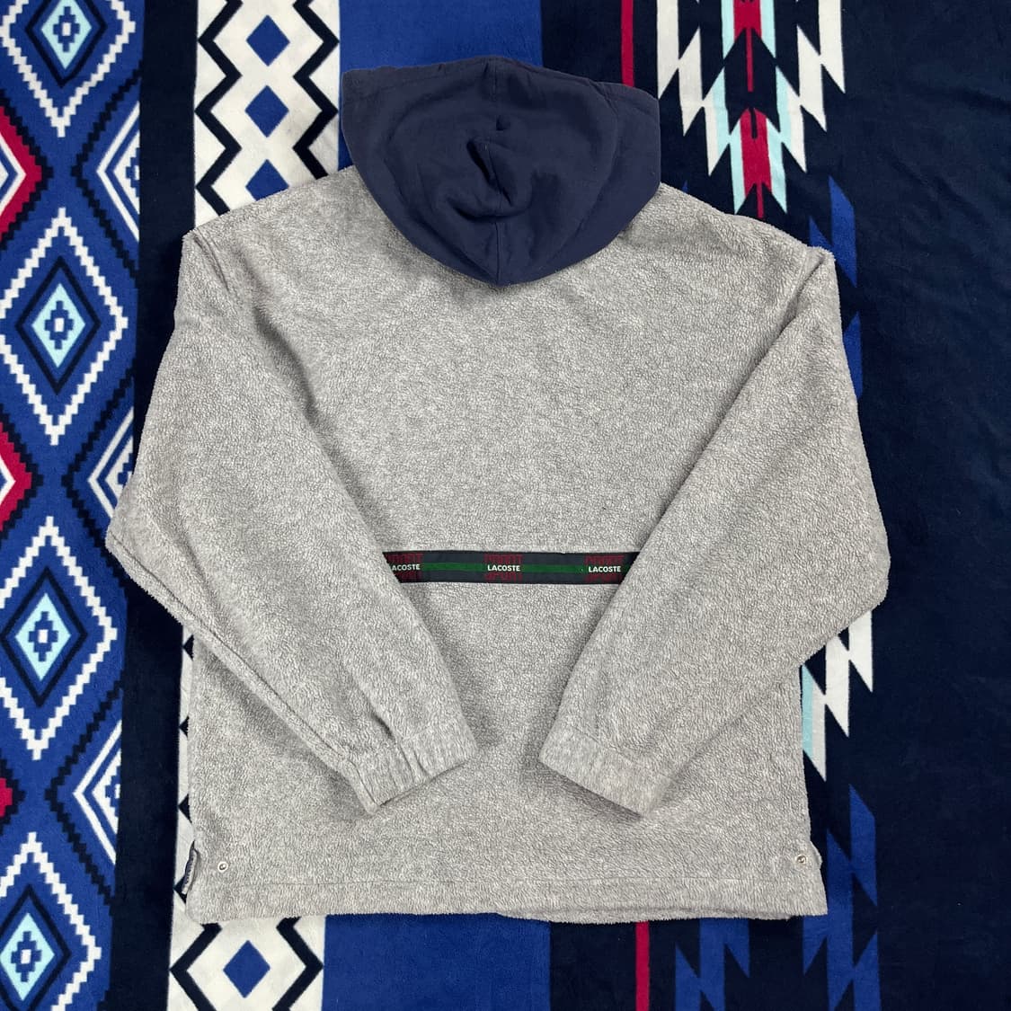 90s 라코스테 스포츠 플리스 빈티지 집업(실측확인) 상품이미지6