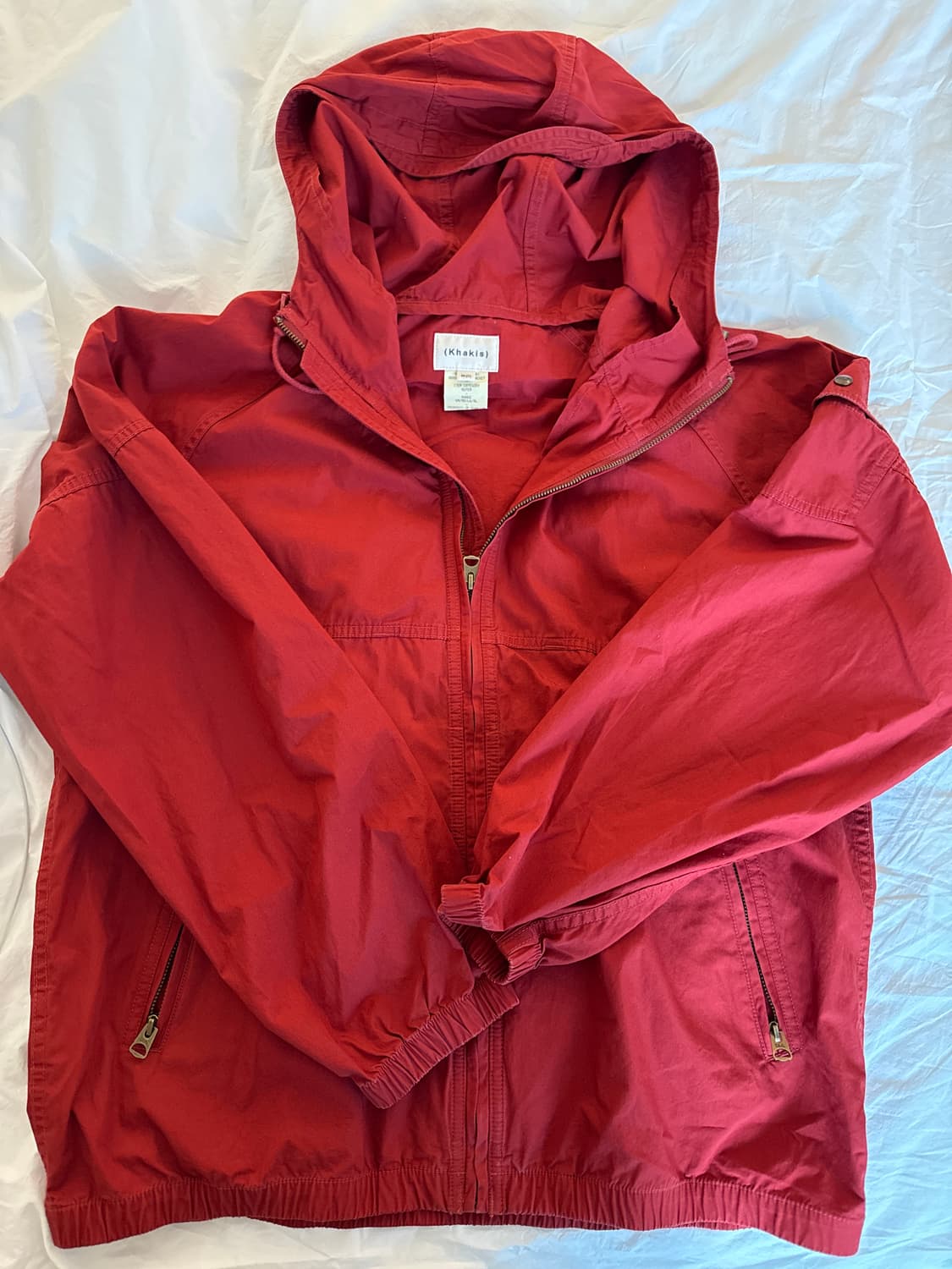 Khakis cotton jacket 카키스 자켓 (Red) 상품이미지2