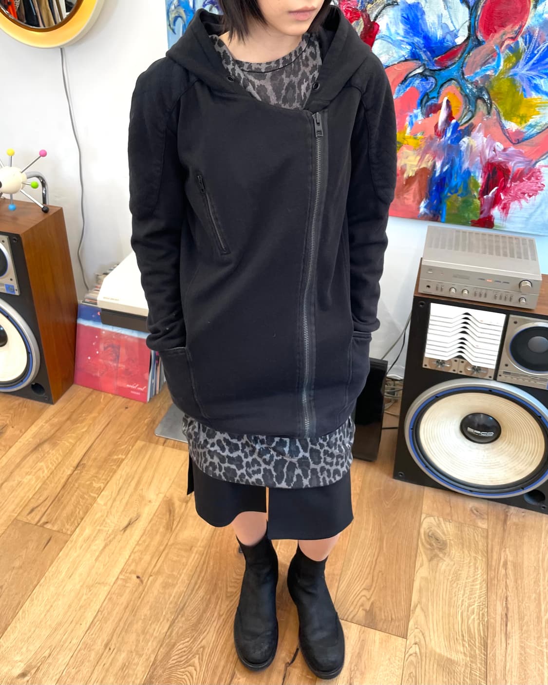 [36] 올세인츠 롱 후드 자켓 상품이미지1