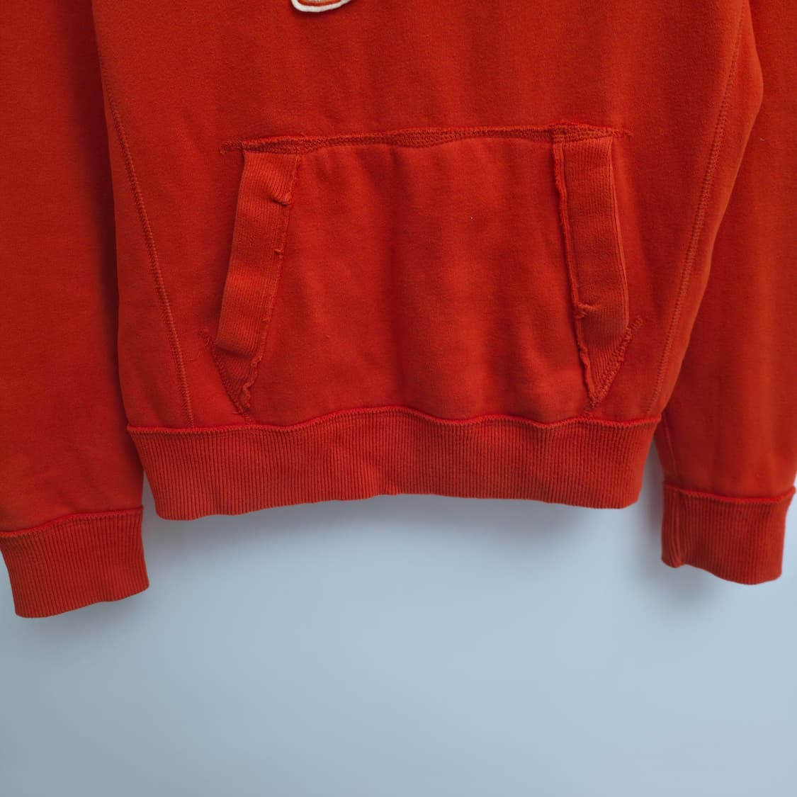 [L] 아베크롬비 오렌지 후드티 상품이미지3