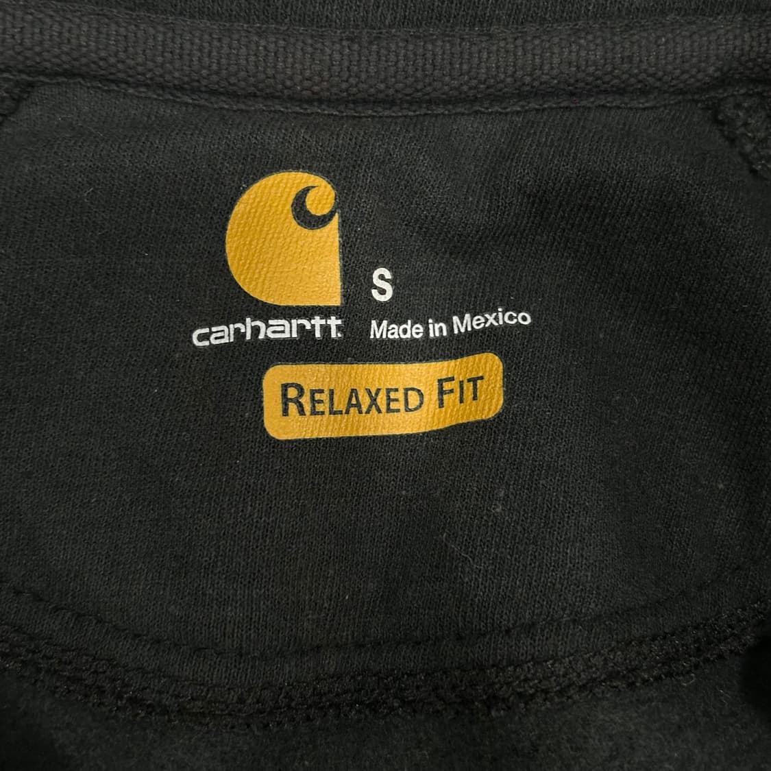 Carhartt 칼하트 릴렉스핏 블랙 반집업 상품이미지5