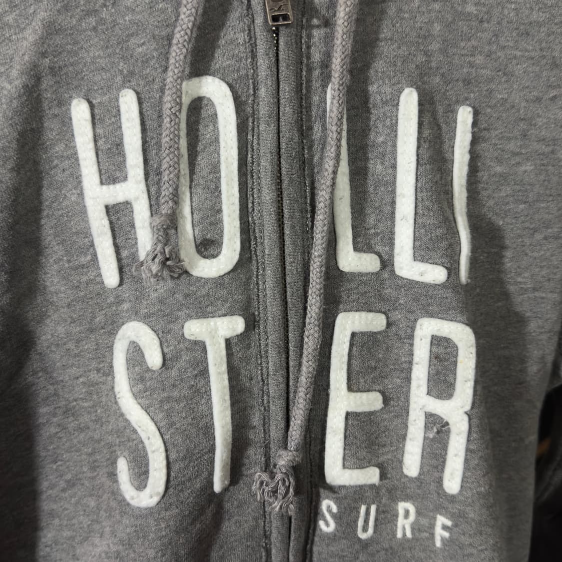 (S) 홀리스터 그레이 후드집업  상품이미지3