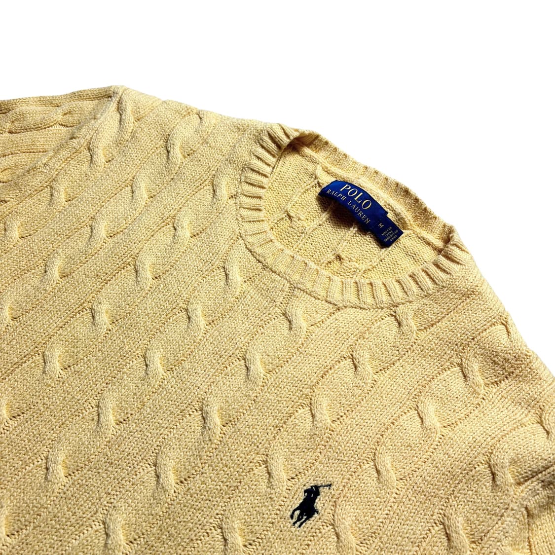 폴로 꽈배기 니트 상품이미지2