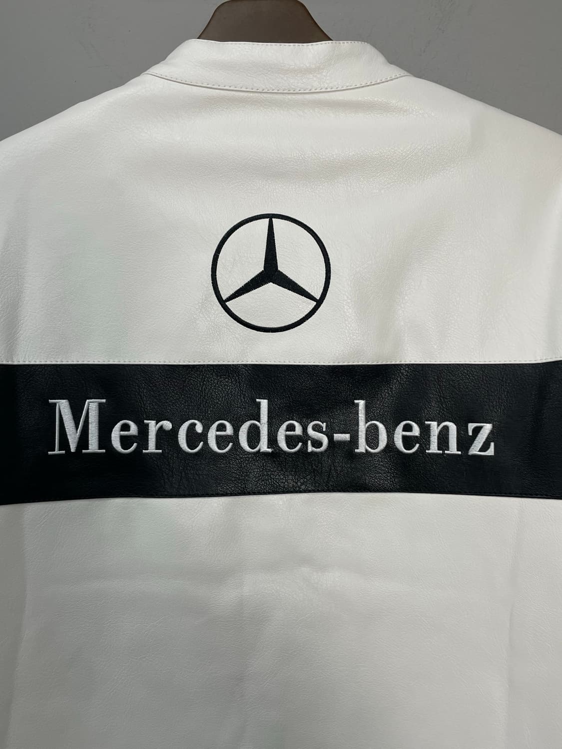 메르세데스 벤츠 바이크 가죽 자켓 H1384 상품이미지7