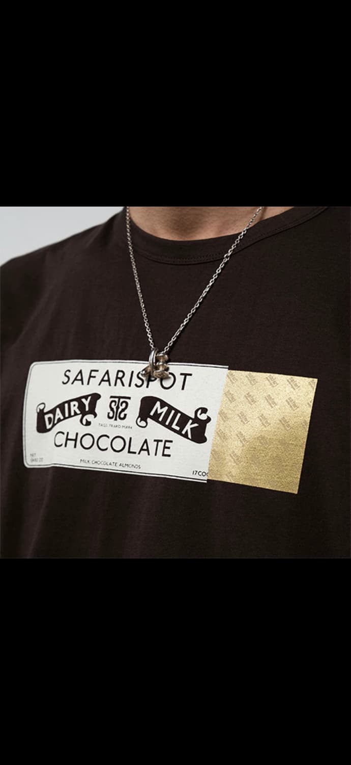 SAFARISPOT 데어리 밀크 초콜릿 티셔츠 상품이미지2