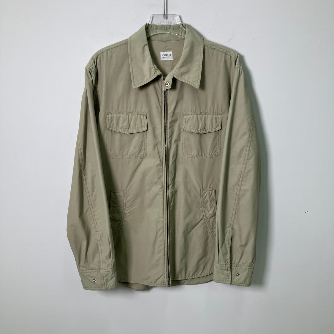 아르마니 콜레지오니 베이지 집업 자켓 50 상품이미지1