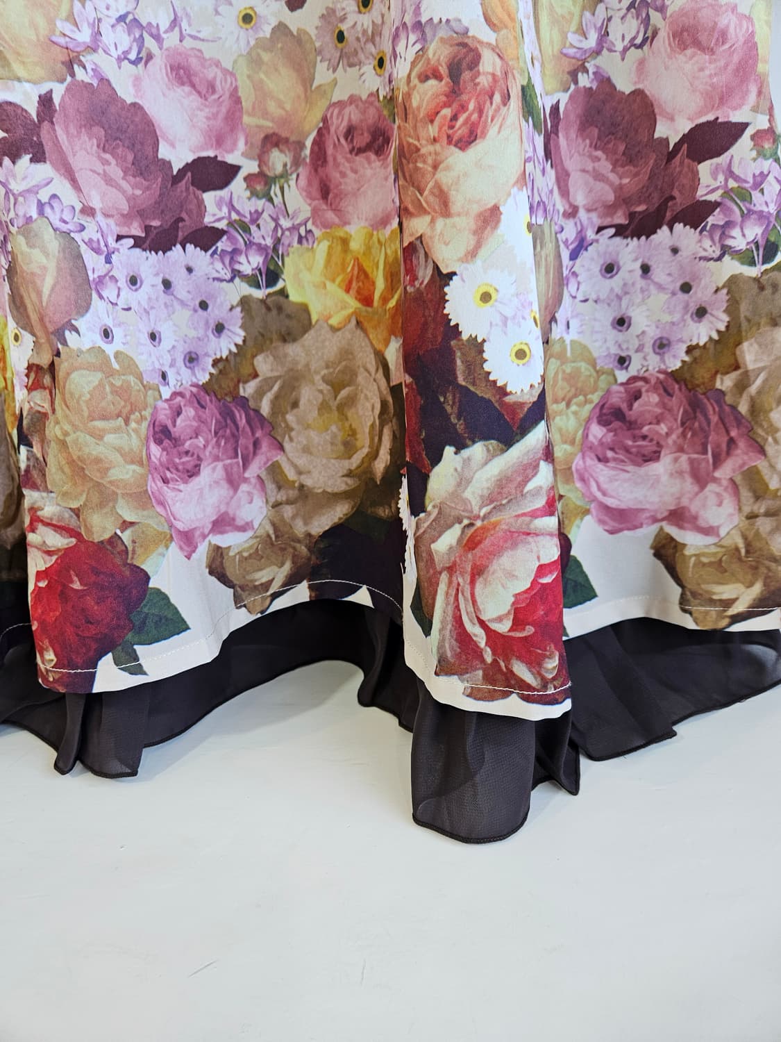 (axes femme) 플라워 코르셋 원피스 상품이미지3