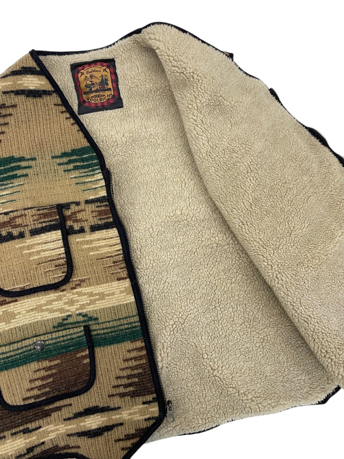 8-90‘s 울리치 울 블랭킷 양면 쉐르파 베스트 상품이미지6