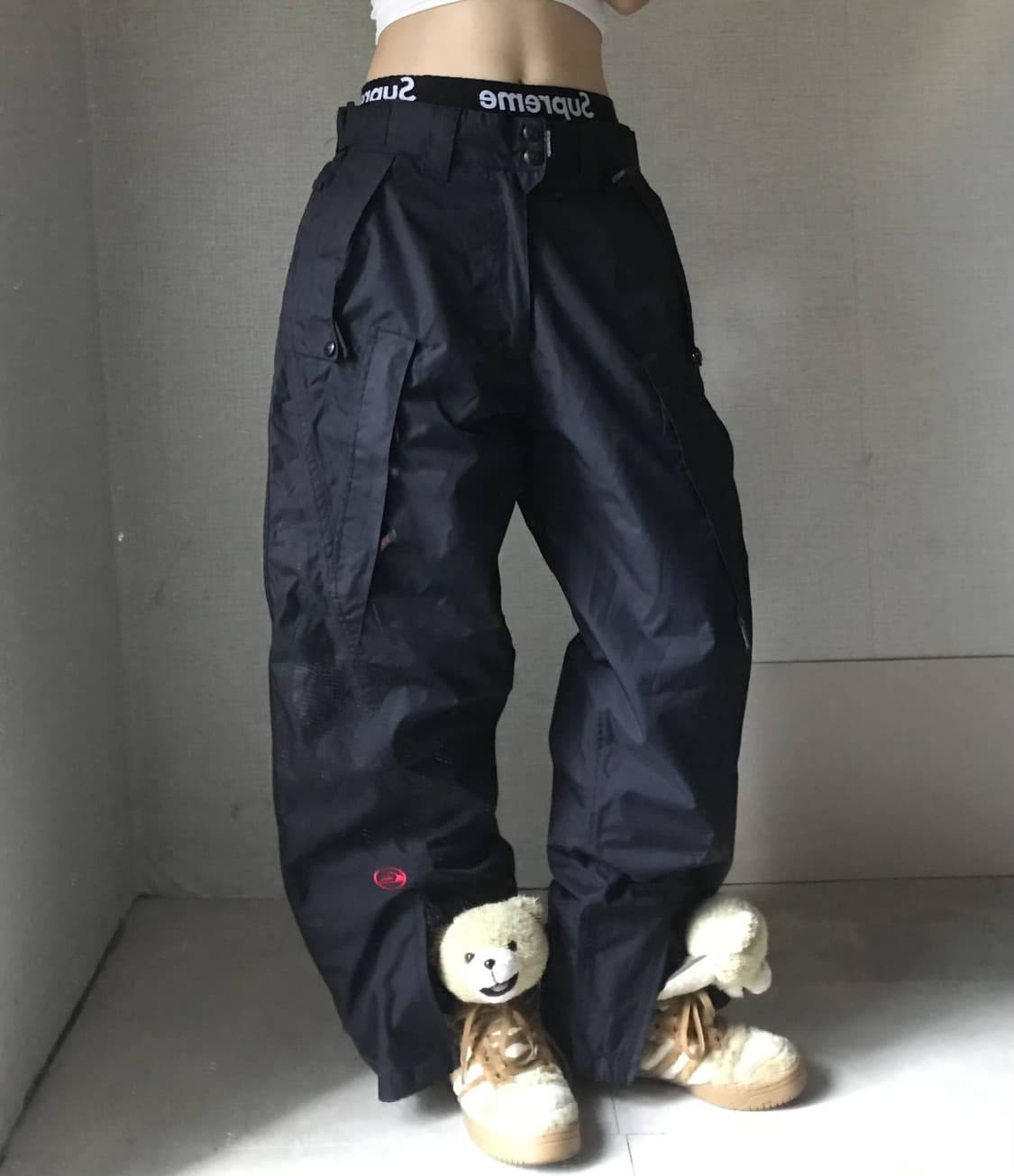 퀵실버 블랙 패디드 테크니컬 팬츠 상품이미지3