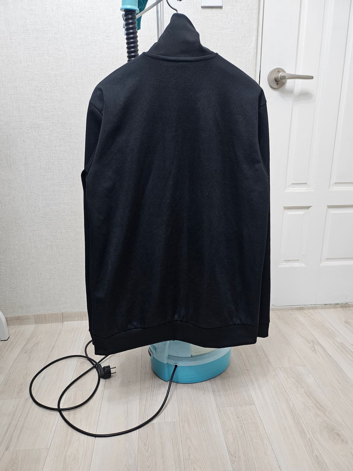 (100~105)XL☆초대장급☆아디다스 베켄바우어2중지퍼[검흰]트랙탑져지 상품이미지6