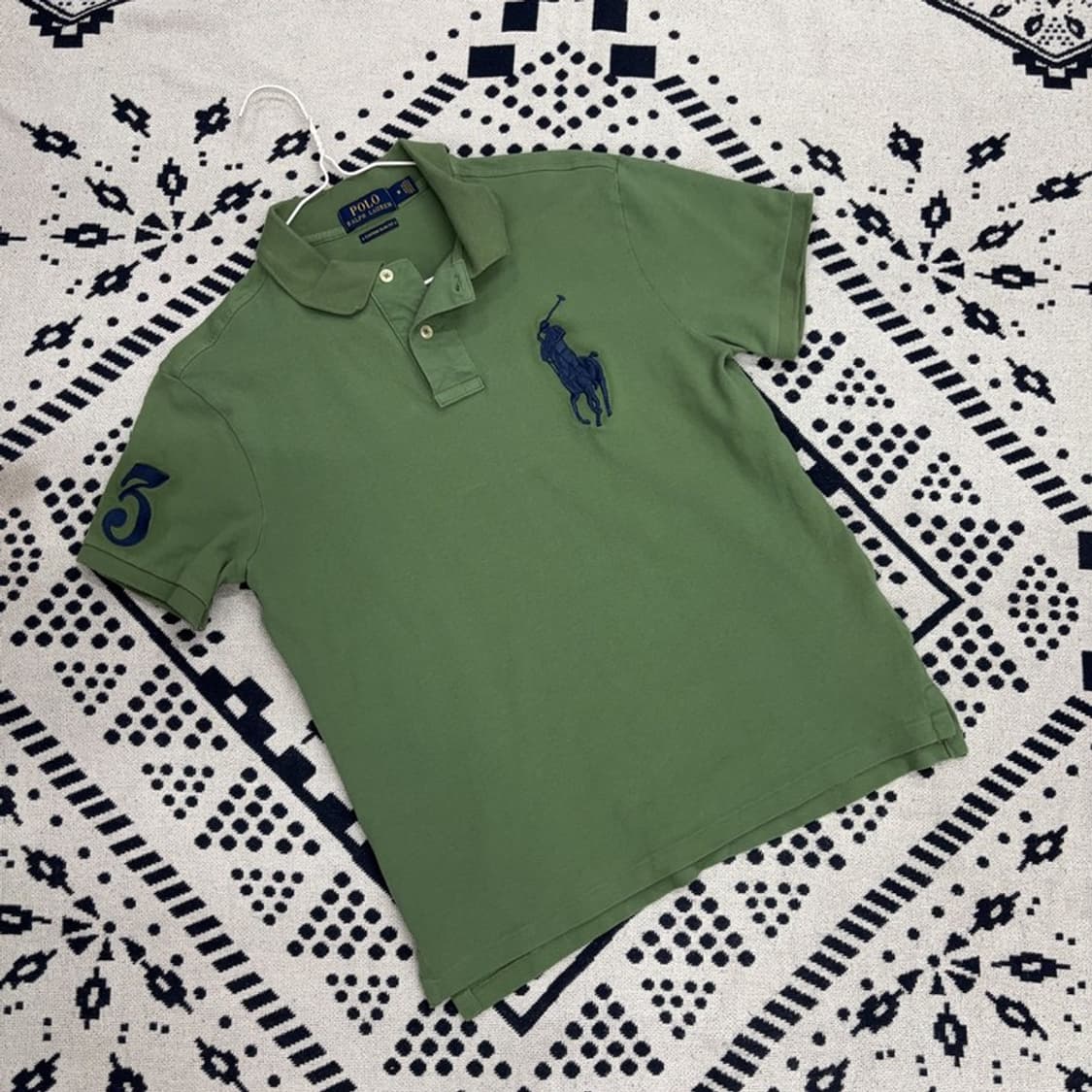 폴로 랄프로렌 커스텀 슬림핏 빅포니 반팔카라티 M P00094 상품이미지1