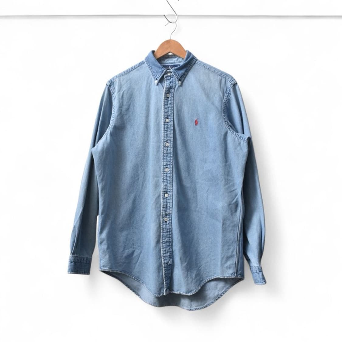 00S 폴로 랄프로렌 데님 셔츠 L M0119 상품이미지1