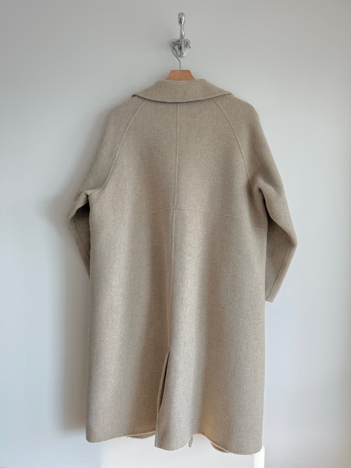 Pre owned 핸드메이드 울 더블 코트 상품이미지5