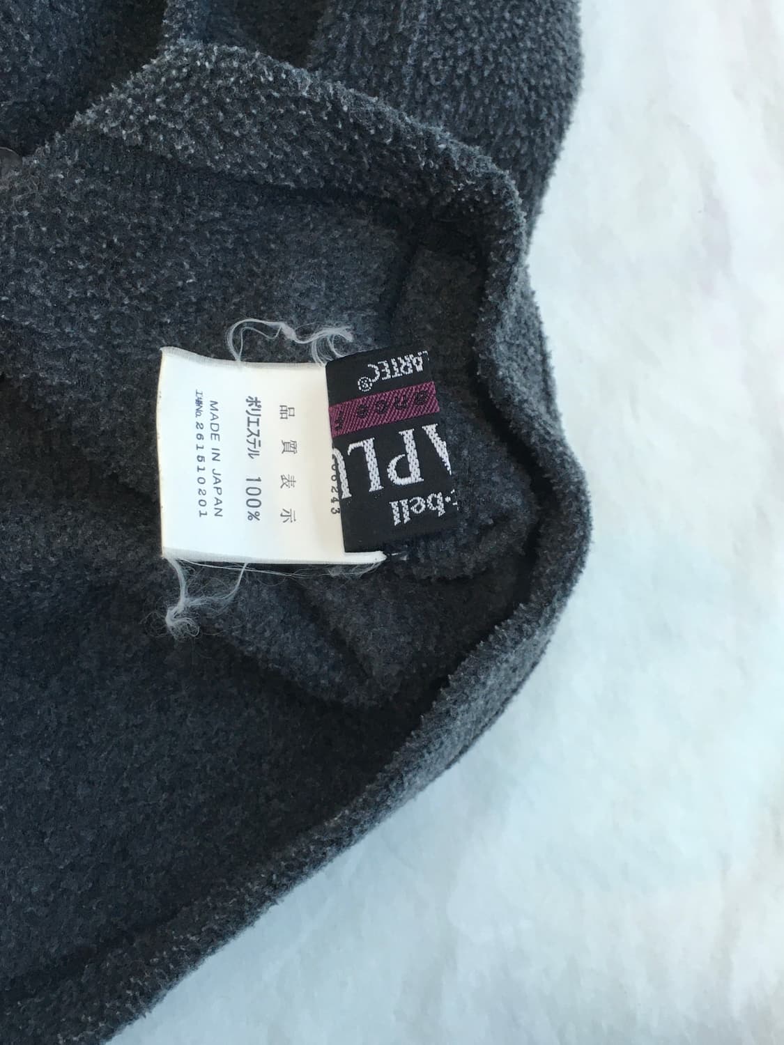 몽벨 Montbell 후리스 차콜 조끼 상품이미지3