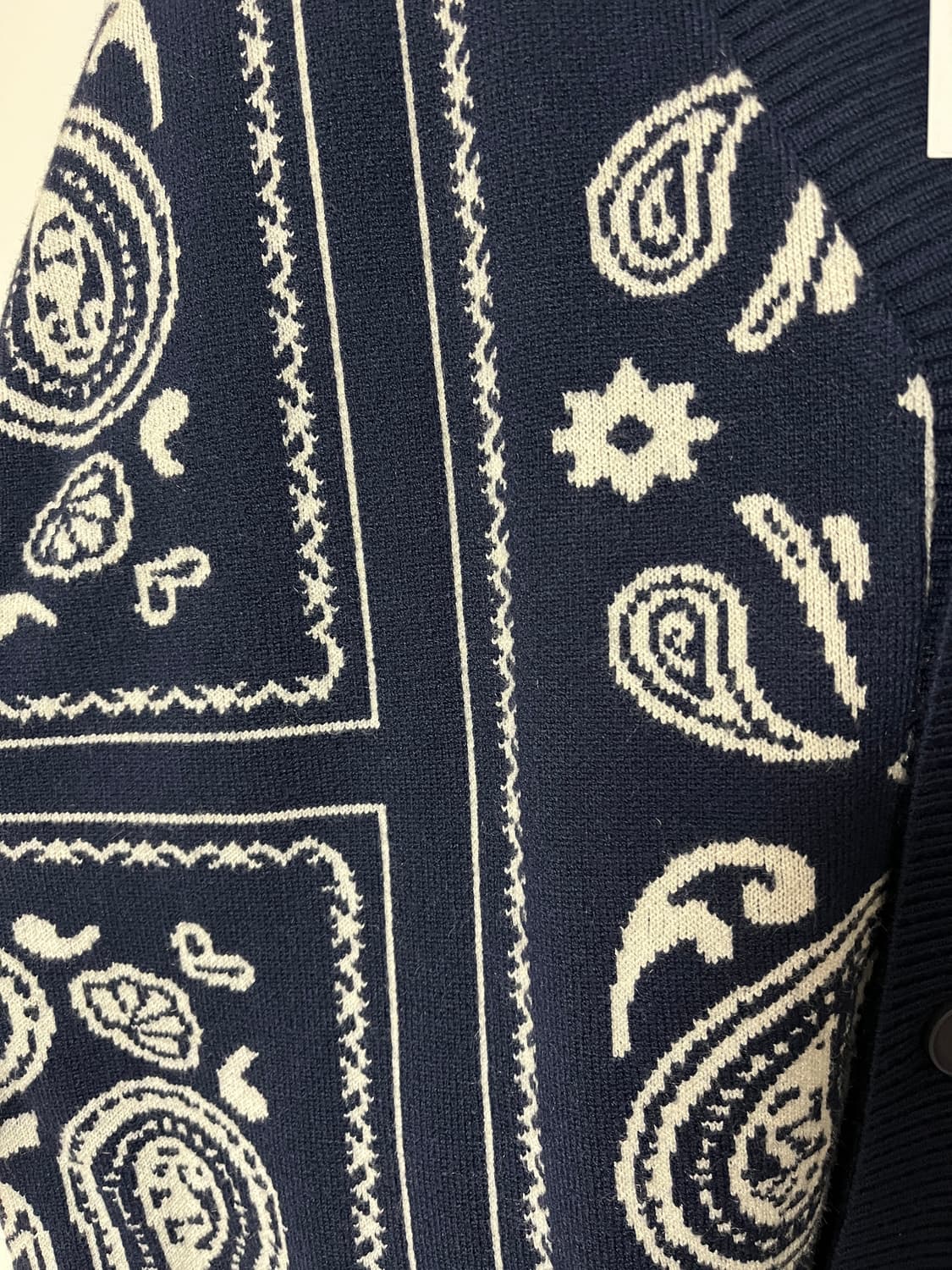 제네럴아이디어 페이즐리 가디건 택있는 새제품 상품이미지8