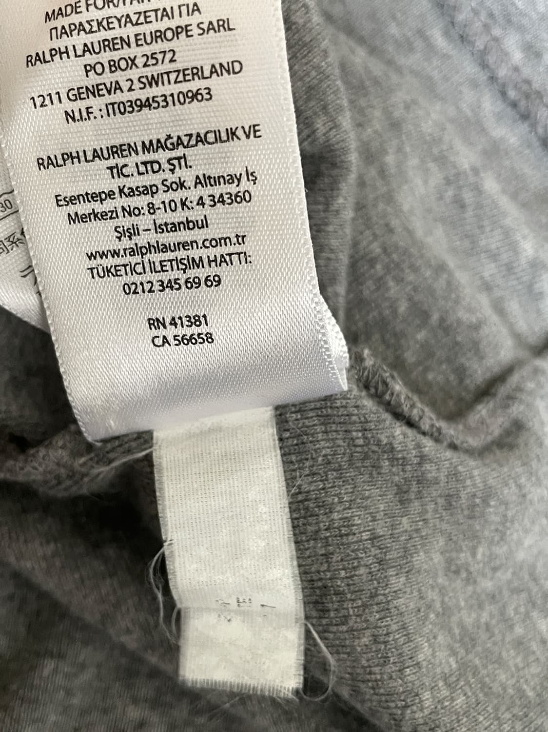 폴로 랄프로렌 피마코튼 브이넥 니트 상품이미지9