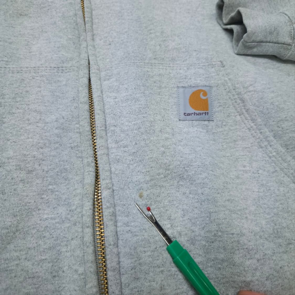 칼하트 후드 집업 XL 상품이미지6