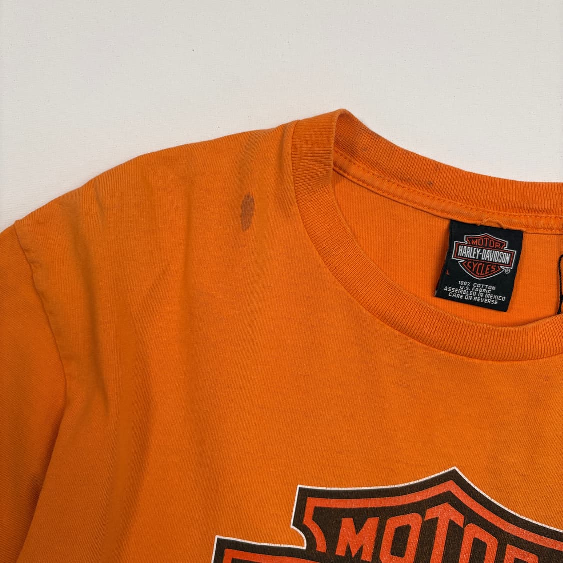 [L] 90s Harley-Davidson LOGO T-shirt 상품이미지3
