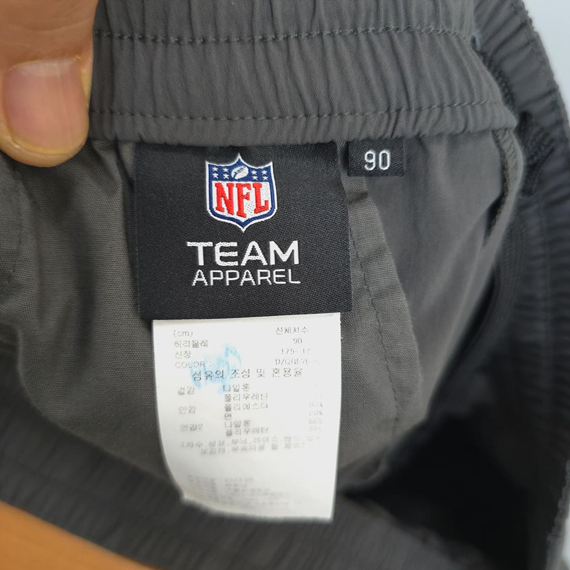 엔에프엘 NFL 카고 조거팬츠 다크그레이 90(36) 상품이미지8