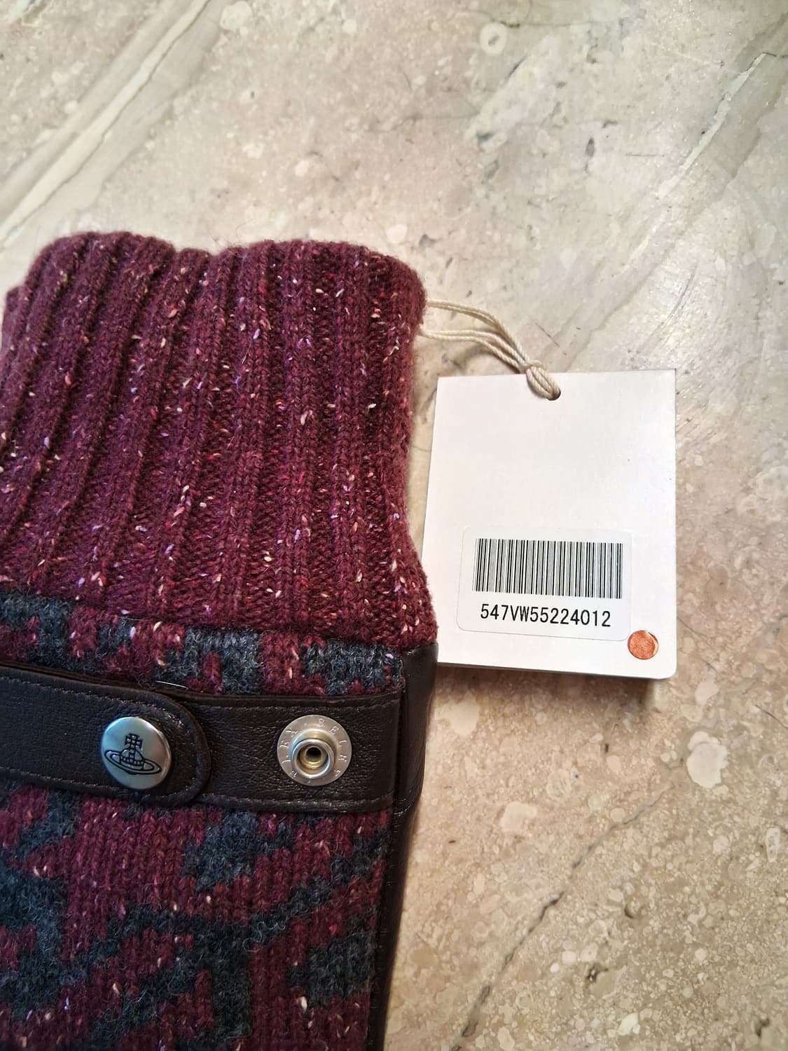 비비안웨스트우드 남성 울 벨티드 장갑 (새상품) 상품이미지10