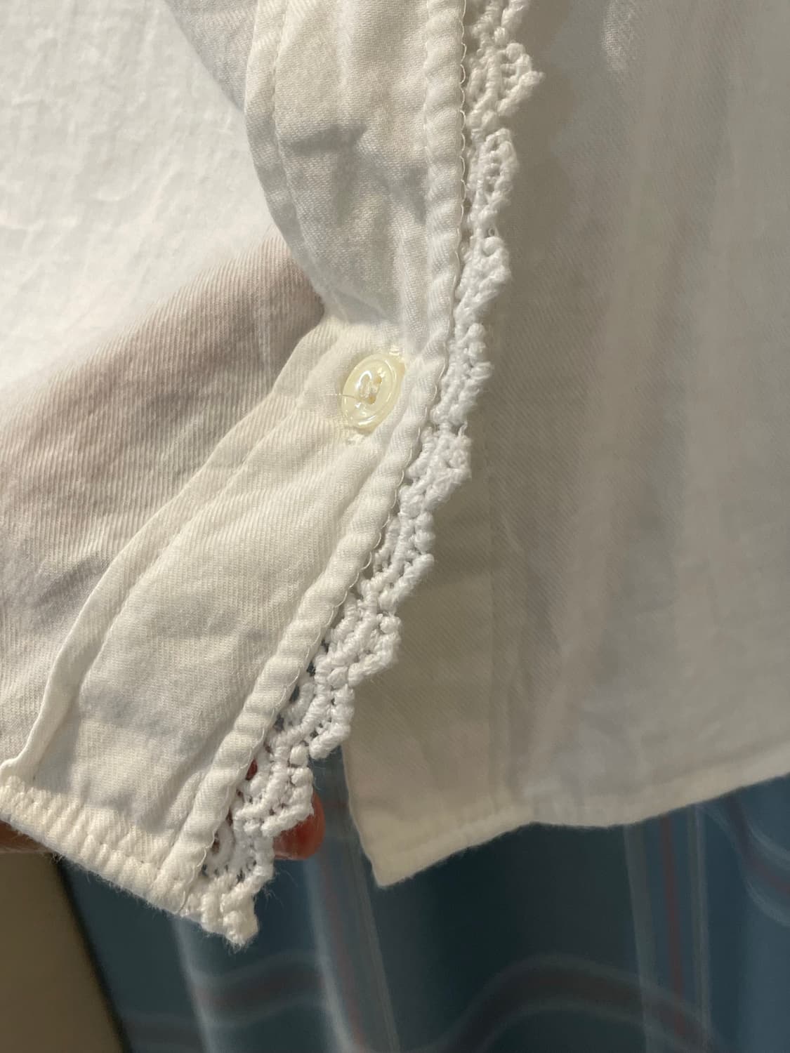 자라 레이스디테일 셔츠 상품이미지3