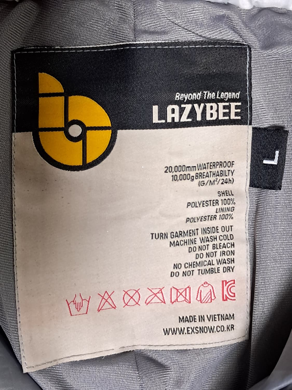 레이지비 스키바지 L 상품이미지10