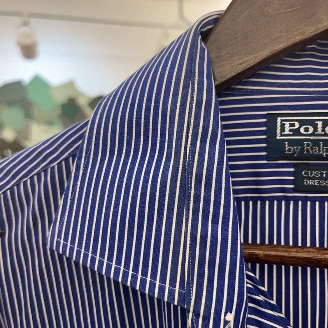 폴로 랄프로렌 모던 캐주얼 커스텀핏 드레스 셔츠 100 C08403 상품이미지7