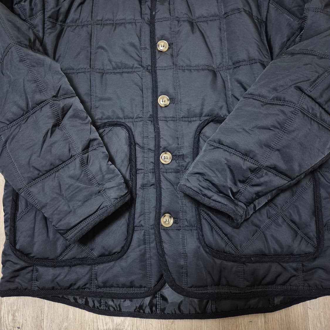 킬시티 코듀로이 카라 경량패딩 퀼팅점퍼 상품이미지3