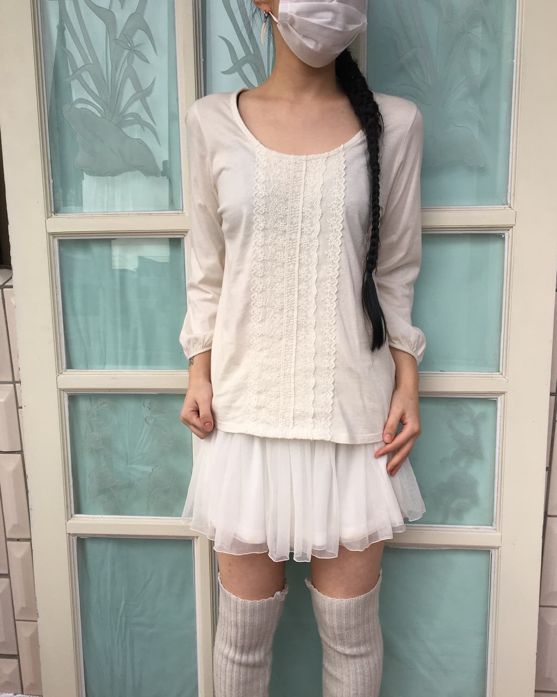 lace point sleeve 상품이미지1