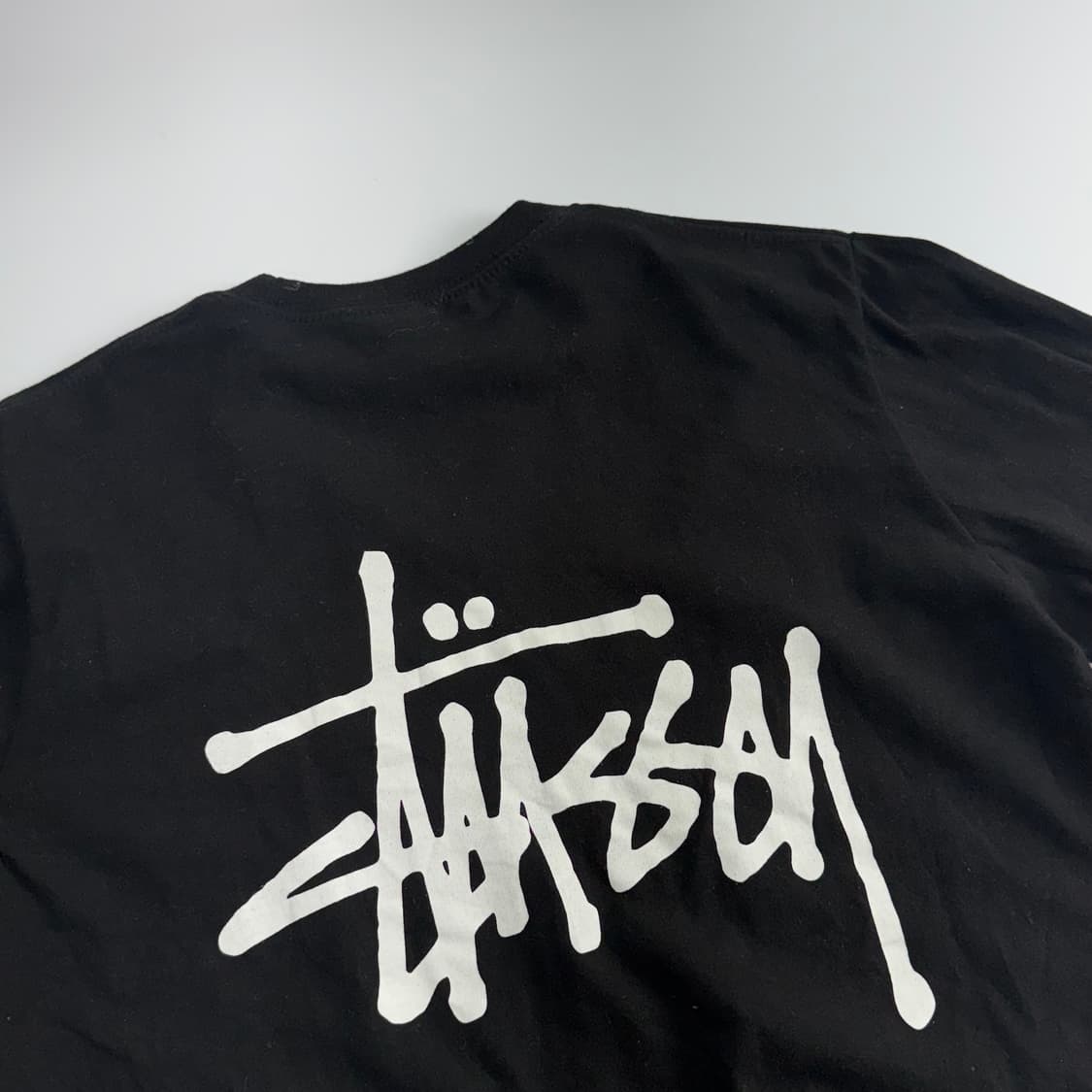 Stussy 스투시 백 로고 블랙 롱슬리브 상품이미지6