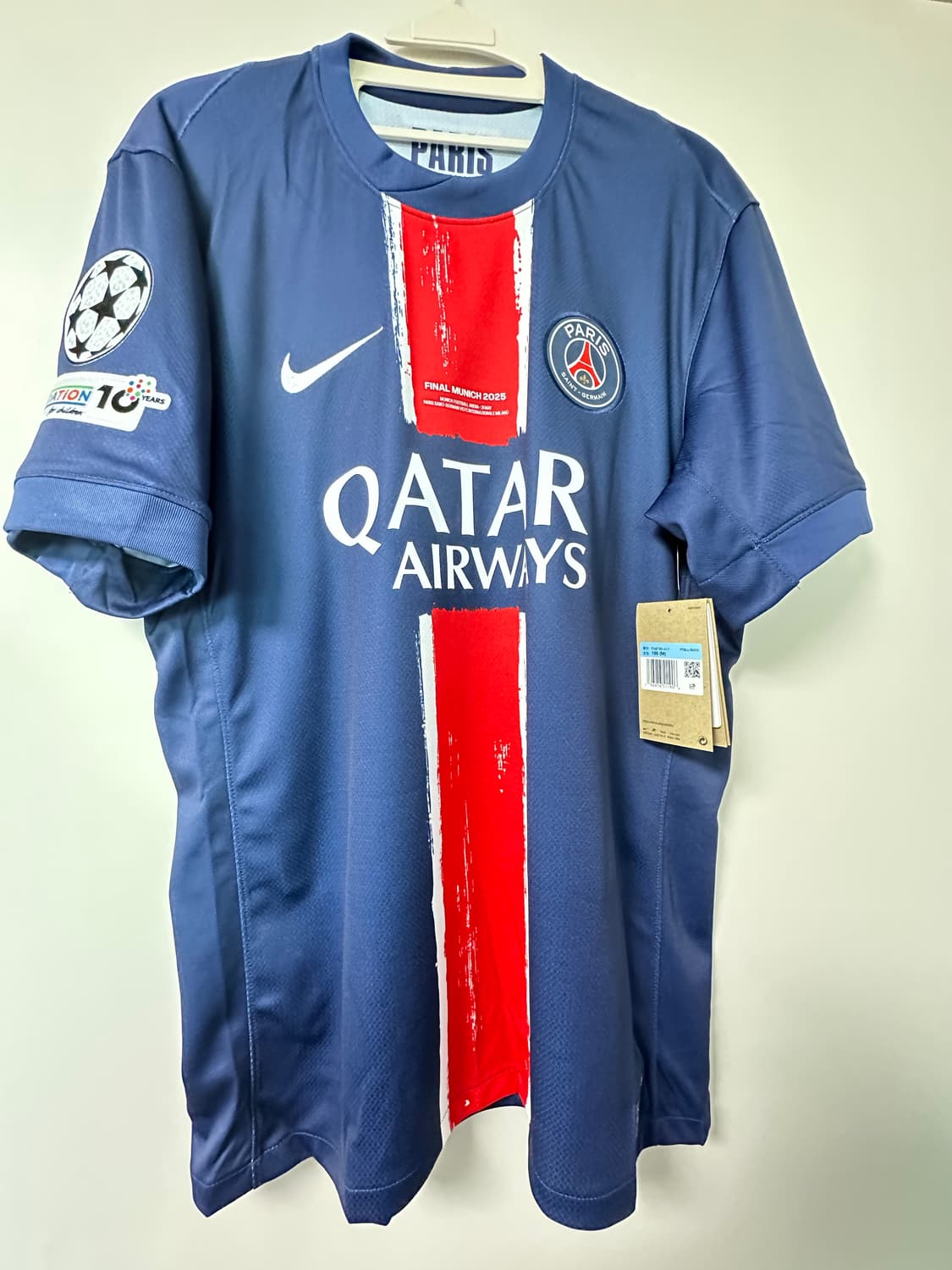 24-25 파리생제르맹(PSG) 홈 유니폼 No.19 이강인 M(100) 상품이미지2