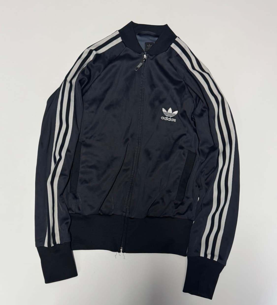 여성 아디다스 올드스쿨 삼선 블루종 져지 트랙탑 S 상품이미지1