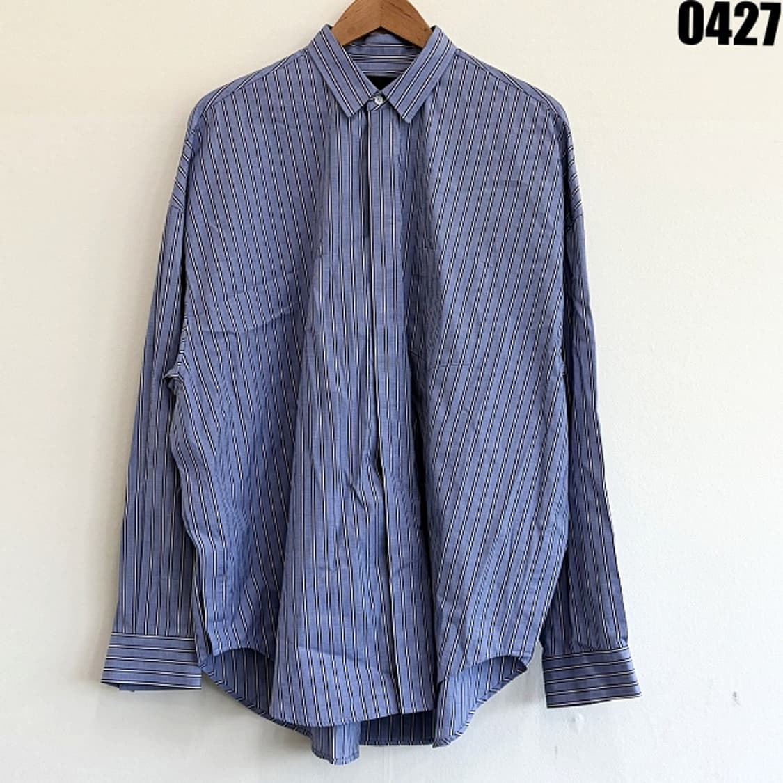 준지 JUUN.J 스트라이프 셔츠 국내정품 46 0427 상품이미지1