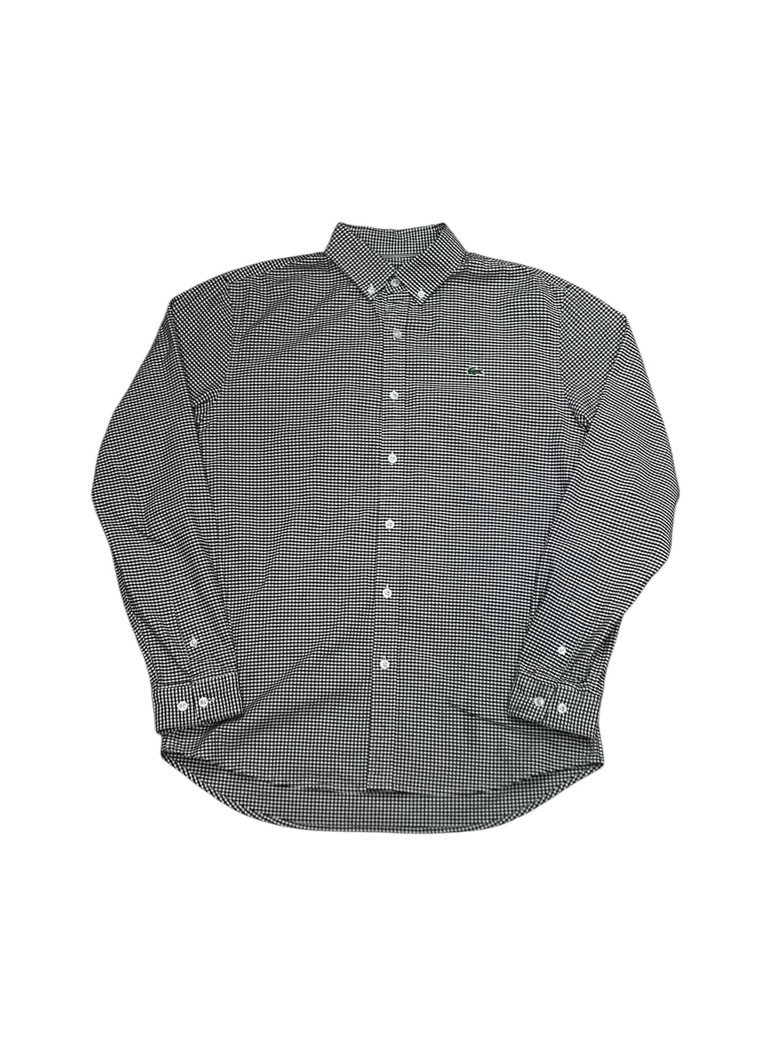 라코스테 체크 셔츠 블랙 M #csz2698 상품이미지3