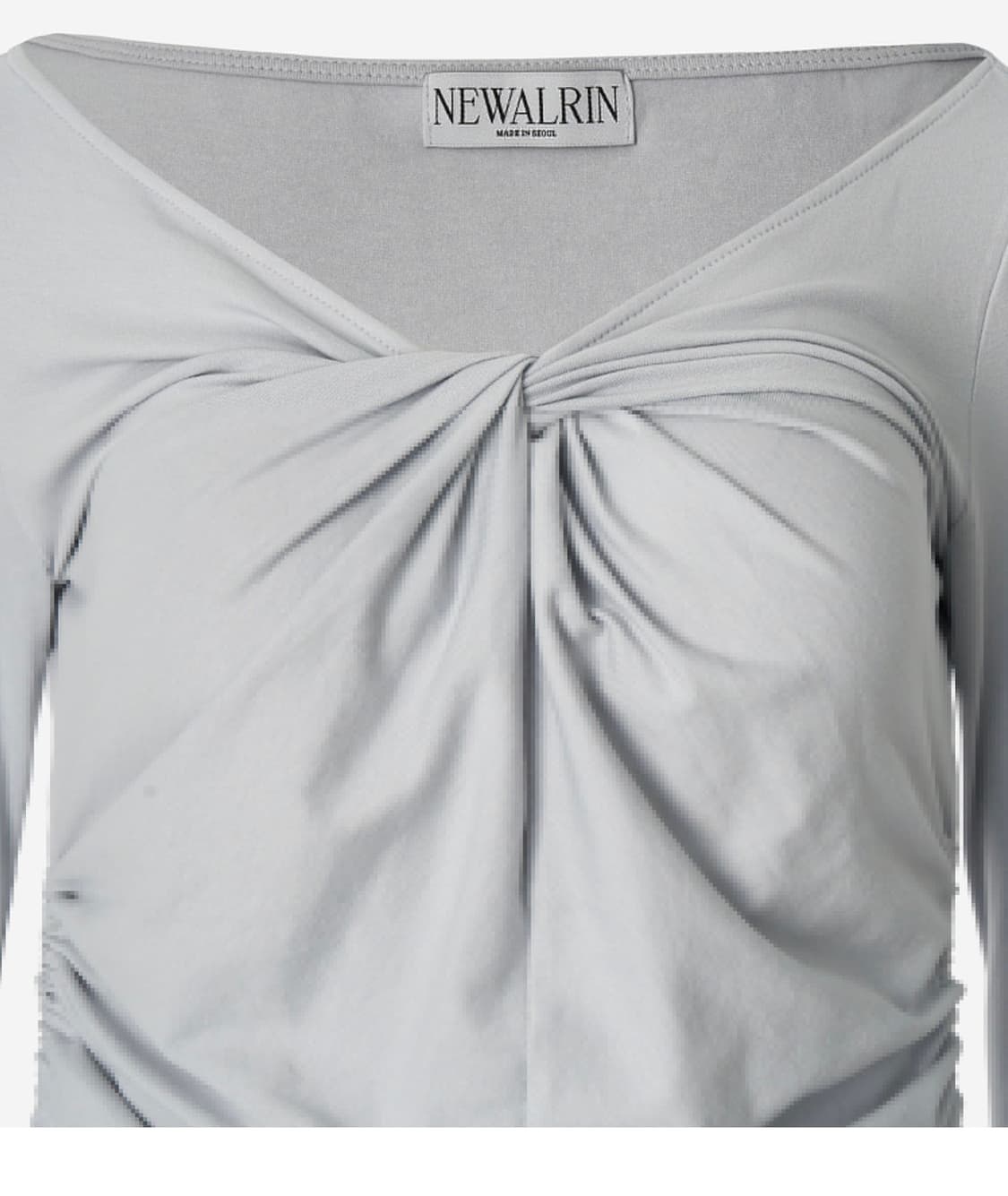 뉴얼린 루나 트위스티드 셔링 탑 상품이미지2